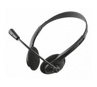 Auriculares Trust Primo Chat/ con Micrófono/ Jack 3.5/ Negros
