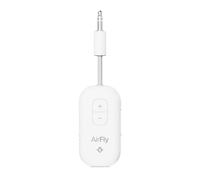 Twelve South AirFly Pro 2 Transmisor/Receptor Bluetooth 5.0 para TV/Avión a 2 Auriculares Inalámbricos - Adaptador Inalámbrico para AirPods, Avión, Coche, Gimnasio, Hogar, Uso con Cualquier Conector