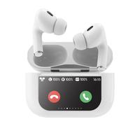 Auriculares TWS ANC con Estuche de Carga Pantalla Táctil Autonomía 35H