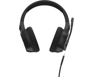 Auriculares Urage SoundZ 410 con cable USB-A, Over Ear, RGB y micrófono negro