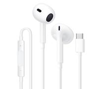 Auriculares USB C, Cascos Tipo C con Micrófono Control de Volumen, Compatible con iPhone 16/16 Pro Max/15/15 Plus/15 Pro MAX//Samsung S20/Huawei/Xiaomi/Google/Pixel