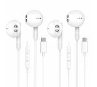 Auriculares USB C con cable para iPhone 18 Pro Max/18 Pro/17/16 auriculares | Auriculares intraurales para iPhone Duo/17/16/15 Duo Galaxy S26 FE S26 S25 S24 S23 S22 S21, auriculares intraurales con