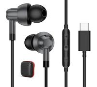 Auriculares USB C con Cable para Samsung A26 A16 A17 Galaxy A36 A56 A57 A37 | In Ear Tipo C Audifonos con Microfono Cancelación Ruido para iPhone 17 16e Xiaomi Redmi Note 15 Pro+ 5G POCO X8 Pro Pad 8 7 6