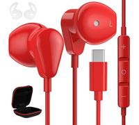 Auriculares USB C con Cable para Samsung A37 A57 Galaxy A56 A27 Pixel 9a 10 | Estéreo HiFi Tipo C Audifonos con Microfono Cancelación Ruido para iPhone 16e 17 Pro Max 5G Redmi Note 15 Xiaomi POCO X8 Pro
