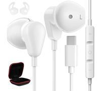 Auriculares USB C con Cable para Samsung A37 A57 Galaxy A56 A27 Pixel 9a 10 | Estéreo HiFi Tipo C Audifonos con Microfono Cancelación Ruido para iPhone 16e 17 Pro Max 5G Redmi Note 15 Xiaomi POCO X8 Pro