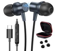 Auriculares USB C para Galaxy s25 Ultra s25+A16 Tab S9+ s23+ A53 A54 A55 Auriculares USB Tipo C con Micrófono intrauditivos con Cable Tipo C para Xiaomi Pad 5 6 14 Ultra para iPhone 16 15 ProMAX Plus