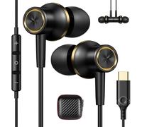 Auriculares USB C para iPhone 15 16 Pro 17 Air Xiaomi 15 Pad 8,Magnéticos Estéreo Cancelación Ruido Auriculares USB Tipo C con Microfono para Samsung Galaxy A37 A57 A55 A35 A36 POCO X8 Pro X7 Pixel 9a