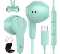 Auriculares USB C para iPhone 17 Air 16e 5G Samsung Galaxy A57 A37 A27 A56 | Estéreo Magnéticos Auricular con Micrófono Cable Audifonos Tipo C para Pixel 10 9a Google 8a Xiaomi 17T POCO X8 Pro Max iPad