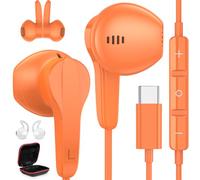 Auriculares USB C para iPhone 17 Air 16e 5G Samsung Galaxy A57 A37 A27 A56 | Estéreo Magnéticos Auricular con Micrófono Cable Audifonos Tipo C para Pixel 10 9a Google 8a Xiaomi 17T POCO X8 Pro Max iPad
