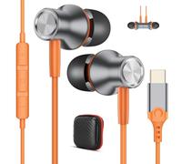 Auriculares USB C para iPhone 17 Pro 16 5G Samsung A36 A56 A55,Cancelación Ruido Tipo C Audifonos con Cable Microfono In Ear Magnético para Galaxy A17 A16 A26 Pixel 10 Xiaomi Redmi Note 14 Pro POCO X7