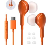 Auriculares USB C para iPhone 17 Pro MAX iPad Air por 11/13 Xiaomi 17 15