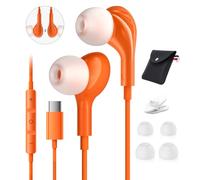 Auriculares USB C para iPhone 18 17 Pro MAX iPad Air por 11/13 Xiaomi 17 15 | In Ear Auriculares con Cable Tipo C y Microfono para Samsung S26 Ultra S25 S23 S22 Ultra S25 A54 5G Pixel 10 10a 9a