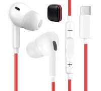 Auriculares USB C para Samsung A26 A16 A17 5G Galaxy A56 A36 A55 A35,In Ear Tipo C Audifonos con Cable Microfono Estéreo Cancelación Ruido para iPhone 16e Pixel Xiaomi Redmi Note 14 Pro+ OPPO Find X9