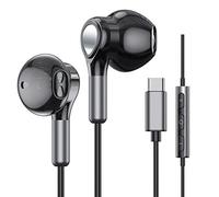 Auriculares USB C para Samsung Galaxy S23 S24 S22 Ultra S21 FE S20 A53 A54 A55 Auriculares USB Tipo C con Micrófono intrauditivos con Cable Tipo C para iPhone 15 Pro MAX iPad Pro Air 5/Mini 6, Pixel 8