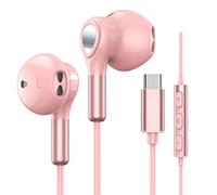 Auriculares USB C para Samsung Galaxy S23 S24 S22 Ultra S21 FE S20 A53 A54 A55 Auriculares USB Tipo C con Micrófono intrauditivos con Cable Tipo C para iPhone 15 Pro MAX iPad Pro Air 5/Mini 6, Pixel 8