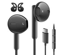 Auriculares USB C para Samsung Galaxy S24 S23 S25 Ultra S22 A54 A55 5G Auriculares Tipo C con Cable Micrófono Control Volumen Cascos USB C para iPhone 15 16 Pro MAX Google Pixel 8 7 Xiaomi 14