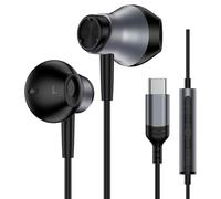 Auriculares USB C para Samsung Galaxy S25 S24 S23 Ultra S22 S21 FE S20 A53 A54 HiFi Auriculares estéreo con micrófono Auriculares in-ear con cable USB Tipo C para iPhone 16 15 iPad Pro Air 5 Mini 6
