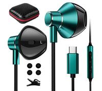 Auriculares USB C para Samsung S22 S21 S20 FE, Auriculares USB Tipo C Anhuicco con Cable Microfono y Control de Volumen Hi-Fi Auriculares para Galaxy S22 Ultra Pixel 6 Pro OnePlus 10 9 Pro 8T Mi 11 12
