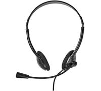 Auriculares USB con Micro (Negro) - NEDIS