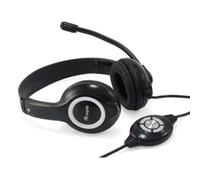 Equip 245301 auricular y casco Auriculares Alámbrico Diadema Llamadas/Música USB tipo A Negro