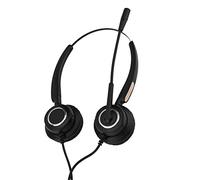 Auriculares USB para Centro de Llamadas con Cancelación de Ruido, Volumen Ajustable, Cable Súper Largo, Auriculares con Micrófono para una Comunicación Clara, Computadora/teléfono/Caja de