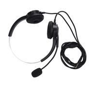 Auriculares USB XY-100B-2DU, driver de 28 mm, 3,6 m, 3,5 mm