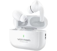 Auriculares Vention inalámbricos Bluetooth 5.4 blancos con estuche de carga e IPX4