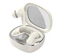 Auriculares Vention NBMB0 inalámbricos Bluetooth 5.3 TWS con IPX4 y 24h batería beige