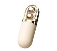 Auriculares vibrantes inalámbricos - Auriculares de masaje invisibles, auriculares de audio deportivos, ajuste cómodo, ligero, reducción de ruido y música, fitness de alta gama, correr, v