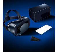Auriculares VR ajustables con controlador: gafas 3D inmersivas para teléfonos de 5 a 7 pulgadas, diseño de protección ocular para películas de juegos