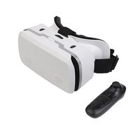 Auriculares VR con controlador, lentes HD antiluz azul para protección ocular, ajuste ajustable y amplia compatibilidad con teléfonos inteligentes de 4.7 a 7 pulgadas