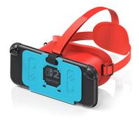 Auriculares VR para Nintendo Switch 2 (2025), Switch 2 Gafas de Realidad Virtual VR con Lentes HD Ajustables y cómoda Correa para la Cabeza, Kit Labo VR para Switch 2 Accesorios, Naranja y Azul