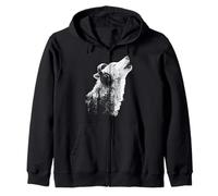 Auriculares Wolf Music Sudadera con Capucha