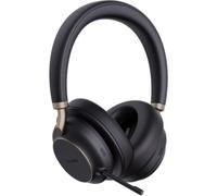 Auriculares Yealink BH76 Plus con cable USB-A/C para oficina, Cancelación de Ruido, micrófono y control para Microsoft Teams, color negro