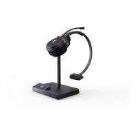 Auriculares Yealink WH62 Mono inalámbricos DECT para oficina con cancelación de ruido negros