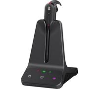 Auriculares Yealink WH63 E2 UC con cable USB-C para oficina con cancelación de ruido y micrófono, diseño intraaural, color negro