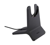 Auriculares Yealink WH64 con cable para uso profesional y comunicación clara, color negro