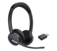 Auriculares Yealink WH64 Hybrid Dual Teams inalámbricos Bluetooth Oficina Negro