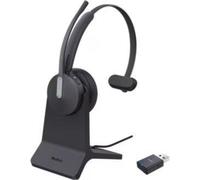 Auriculares Yealink WH64 inalámbricos Bluetooth y DECT para oficina con micrófono y base de carga