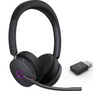 Auriculares Yealink WH68 Hybrid Teams inalámbricos USB-C/USB-A para oficina con Cancelación de Ruido, diadema, optimizados para Microsoft Teams, color negro