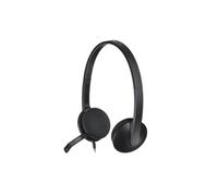 Logitech 981-000475 auricular y casco Auriculares Alámbrico Diadema Oficina/Centro de llamadas USB tipo A Negro