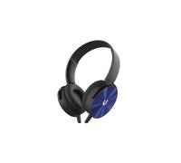 AURICULARESMICRO UNICO CON CABLE CON DIADEMA AZUL