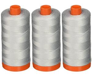 Aurifil A1050-2600 Mako Hilo de algodón sólido 50WT 1422Yds Dove