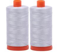 Aurifil Mako 2600 - Bobinas grandes de hilo de 50 W, color paloma