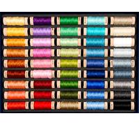 Aurifil USA Aurifil Best Selection - Hilo de algodón con 45 carretes pequeños, varios