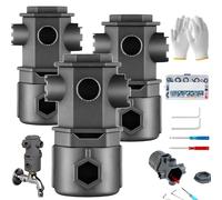 Auriiktch 16 In 1 Faucet Wrench Tool, Wrench Tool Set for Faucet, Multifunctional Faucet Wrench Tools Set for Sink Repair, A Wide Range of Taps and Bathrooms and Kitchens (3PCS)