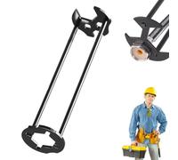 Auriiktch Multifunctional Sink Wrench Faucet Tool, Universal Plumbing Tools for Tight Spaces, Alloy Faucet Wrench with 7 Grips, Easy Plumbing Wrench for Kitchen Bathroom Fast Installation (A)