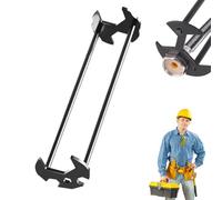 Auriiktch Multifunctional Sink Wrench Faucet Tool, Universal Plumbing Tools for Tight Spaces, Alloy Faucet Wrench with 7 Grips, Easy Plumbing Wrench for Kitchen Bathroom Fast Installation (B)