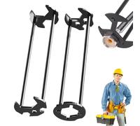 Auriiktch Multifunctional Sink Wrench Faucet Tool, Universal Plumbing Tools for Tight Spaces, Alloy Faucet Wrench with 7 Grips, Easy Plumbing Wrench for Kitchen Bathroom Fast Installation (1Set)