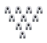 Aurikall 10 Fundas con Ojales para Cabezal de Corte automático 25-2, Repuesto para OEM 4002 713 8300 8301, Compatible con cortacésped 25-2 252 30-2 302 40-2 402 40-4 404